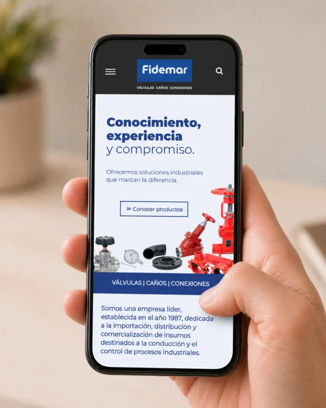 Catálogo web Fidemar